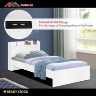 Single Bed Frame / Katil Single / Single Bed / Katil Budak / Bed Frame Single  / 床架 / Katil Bujang