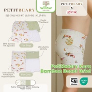 Children's Underwear - Petitbeary Kero Bamboo Boxer Brief @4Pcs
