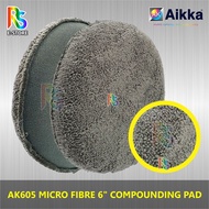 Aikka AK 605 Mirco Fibre Compounding Pad / Polishing Pad 6"