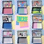 Tin box wallet altoid case deco aesthetic Tin case wallets