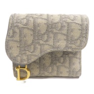 Dior 【萬聖節商品】帆布Wallet金扣錢包