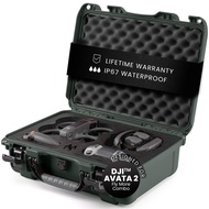 Nanuk 925 DJI™ Avata 2 Fly More Combo - Waterproof Hard Case with Drone Foam Insert, Crushproof, Por