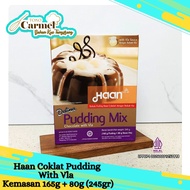 Haan DELIMA Puding Mix + Vla - Puding Coklat