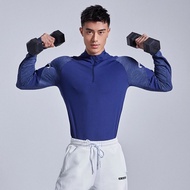 Original OMG training clothes spring and autumn quick-drying long-sleeved t-shirt physical fitness high elastic tights sports fitness clothes men's tops