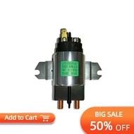 Used Fits Doosan Dx Excavator Machine 301202-00153 Starter Motor Relay Magnetic Switch Engineering V