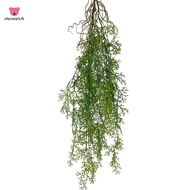 Simulation of Hanging Green Vines and Green Grass False Vines Ivy Hanging Green Plants Garden Wall D