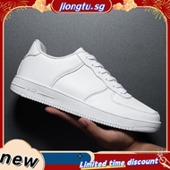 (^_-) White Sneakers Men White Sport Shoes Men 45 46 47 48 Shoes Plus Size Shoes For Men Sneaker For