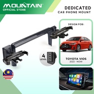 TOYOTA VIOS 2023-2026 MOUNTAIN Car Phone Holder Dedicated Mount Accessories Aksesori Kereta 2025 202
