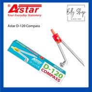 ASTAR D120 COMPASS /Kompas Belajar(PRICE FOR 1PC)Jangka Sudut Besi Jangka Lukis Geometry圆规