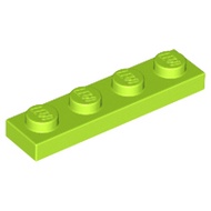 Lego 3710 Plate 1 x 4 lime
