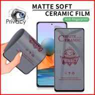 Ceramic SPY MATTE ANTI GLARE XIAOMI 13T 5G Mi13T PRO 12T 5G Mi12T Mi 12 LITE MI12 LITE