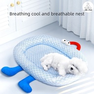 Dog Mat Summer Cool House Small Dog Teddy Dog ​​mat Cat House Dog Sleeping Mat Pet Mat