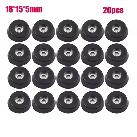 18x15x5mm14*11*9mm11*9*6mm Rubber Cabinets Furniture Leg Pads Table Chair Tool Tile Floor Protectors