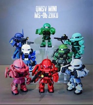 隱藏 原箱 / 散賣 Bandai QMSV MINI ms-06 ms 06 zaku 渣古 扎古 一代 初代  1.0 高達 GUNDAM 萬代 盲盒 blind box  figure 模型 公