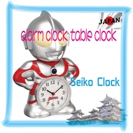 118【🔴JAPAN】Seiko Clock Alarm Clock Ultraman Character Type Talking Alarm Analog【Direct from JAPAN 】