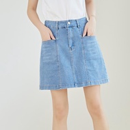 Eyouth 20169 women denim skirts casual loose high waist midi jeans skirts for ladies woman