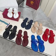 Tor ''''rch Flat Slippers Women Fashion Rhinestone Rivets Flip-Flops Female