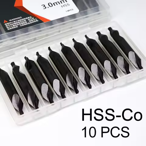 BB Center Drill HSS Co M35 Countersink Chamfer Lath Bit A Form 60 Degree Diameter 1 1.5 1.6 2 3.15 4