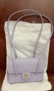 Chanel 26s preppy Coco mini紫色迷你17cm