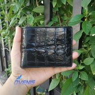 [FREE SHIP] VÍ DA CÁ SẤU 2 MẶT. BÓP VÍ NAM CAO CẤP DA CÁ SẤU THẬT 100%. MADE BY OVENIS