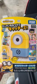 TAKARA TOMY Minions Catch Camera 迷你相機