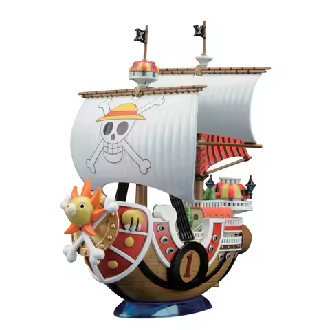 Pirate King Ship Handmade Model Thousand Miles Sunshine Ship Sunny Thousand Sunshine Golden Merry Pi