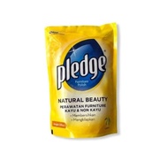 Pledge Furniture Polish Liquid Lemon Pouch 410ml