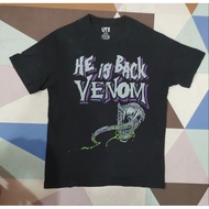 UNIQLO MARVEL VENOM HE IS BACK OFFICIAL T-SHIRT