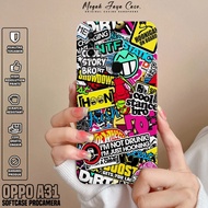 Softcase Oppo A31hp - Oppo A31 Case GRAFF Motif - Oppo A31 Casing - Silicone Oppo A31hp - Protector 
