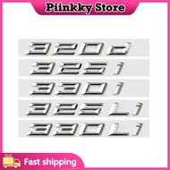 3d ABS Black Car Trunk Letters For 320i 316i 318i 325i 328i 330i 335i 340i Logo Emblem Sticker F30 E