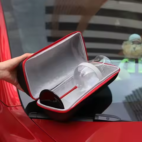 Burgundy Bordeaux Wine Glass Storage Bag RIEDEL Black Tie Portable Bag Anti-fall Bag for Carrying Ou