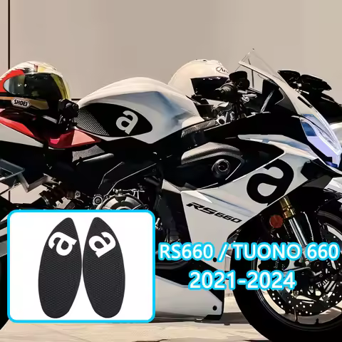 For Aprilia RS660 TUONO 660 2021-2024 Motorcycle Tankpad anti-slip tank Pad protection stickers SIDE