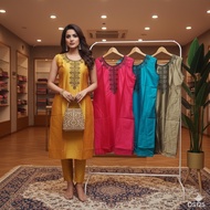 Baju Bollywood Women Fashion Wears Indian Kurtis DS125