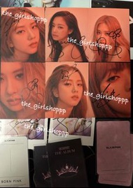 BLACKPINK Jennie Rosé Jisoo Lisa 親筆簽名拼圖卡小卡
