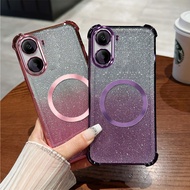 2-in-1 Casing For Xiaomi Redmi A5 A7 C81 Pro Poco C81X C85X C85 C71 15A Shiny Giltter Sparky Sequin 