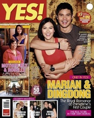 YES Magazine February 2010 MARIAN RIVERA and DINGDONG DANTES