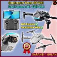 PROMO Quadcopter Drone RC WiFi Dual Camera 4K drone kamera jarak jauh