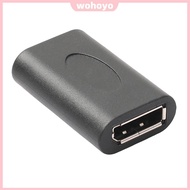 [New] Useful DP To DP Extension Adapter High Speed Gold Plated for All DP Male Cables