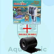 Filter Gantung Aquarium Nikita Star NS 06 Aquascape Hanging Full Set Penjernih Air Tanpa Kuras