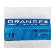Refill Staples Nail Gun Stapler Gun Nailer TI 10 mm F10 ORANGE