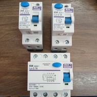 Maxguard RCCB/ELCB 25A/40A/63A (2pole /4pole)