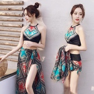 Ethnic Swimsuit Female Split Conservative Boxer Three-Piece Set Gathering Sexy Ethnic Vacation Femal
