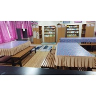 Skirting Canteen Table/Student Table