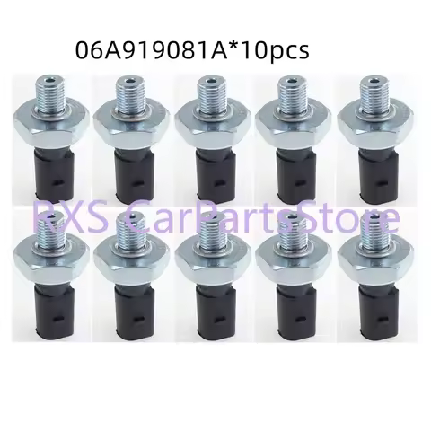 10pcs 1.2-1.6bar Engine Oil Pressure Sensor 06A919081A for Golf Passat for A4 A6 06A919081D 06A91908