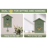Cuckoo Clock with Chimer Minimalist Cuckoo Sound Clock with Pendulum Delicate Cuckoo Clock Bird Hous