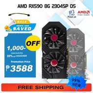 Original 99%New XFX Radeon RX 590GME 8GB Graphics Cards 2304sp GDDR5 256bit Gaming Video Card UESD