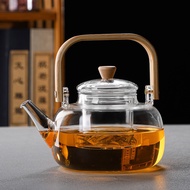 提梁壶玻璃茶壶煮茶壶高硼硅玻璃烧水泡茶养生壶普洱白茶煮茶器