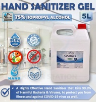 Hand Sanitizer Gel Type / 5L / Hospital Grade / 75% Isopropyl Alcohol