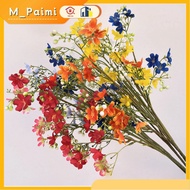 Artificial Silk Flower Bouquet Handmade Daphne Flowers for Wedding Decorations Event Party Floor Dec