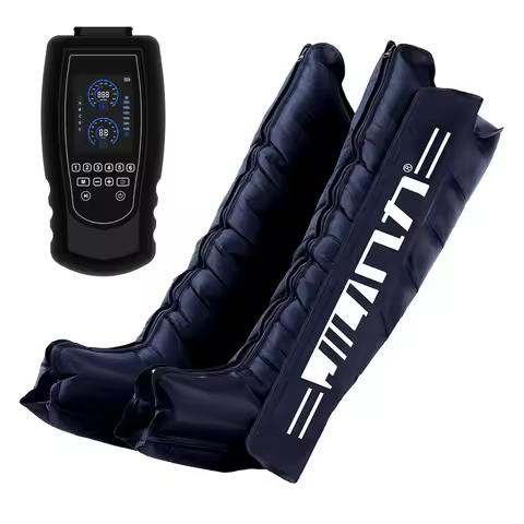 JILI Pressotherapy Air Compression Foot Massager Leg Recovery Boots Lymphatic Drainage Machine Relax